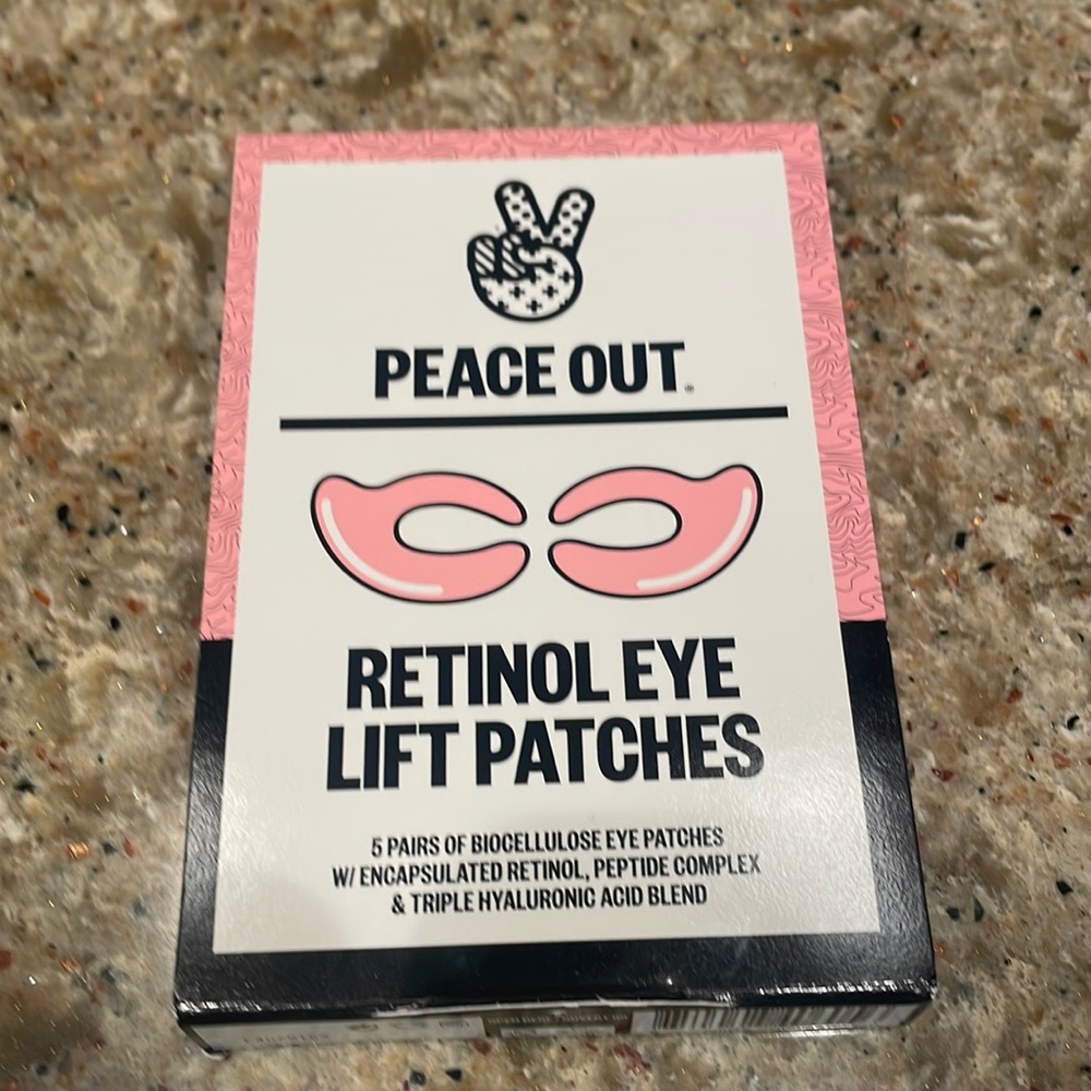 NEW Peace Out RETINOL EYE LIFT PATCHES - Picture 5 of 6